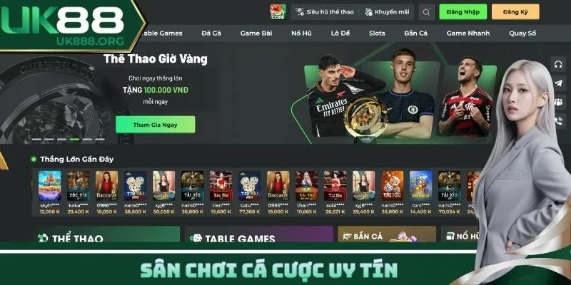 Sân chơi cá cược uy tín